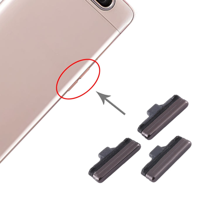 Para Samsung Galaxy A80 Botón de encendido y botón de control de volumen
