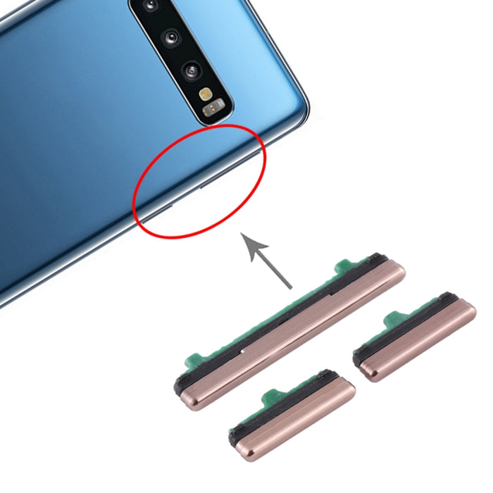 Para Samsung Galaxy S10 5G Botón de encendido y botón de control de volumen