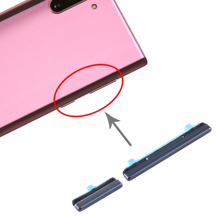 Para Samsung Galaxy Note10 Botón de encendido y botón de control de volumen