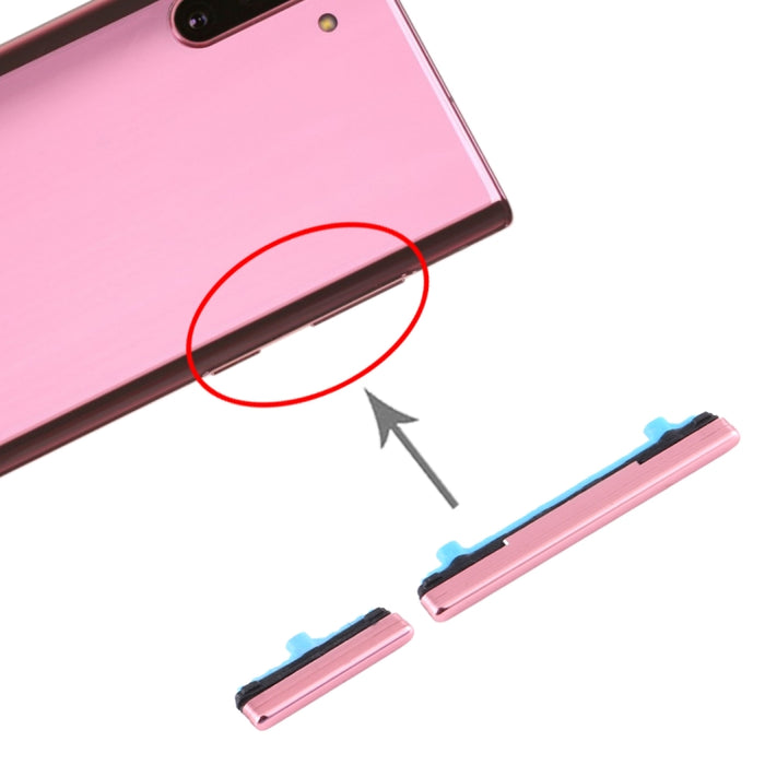 Para Samsung Galaxy Note10 Botón de encendido y botón de control de volumen