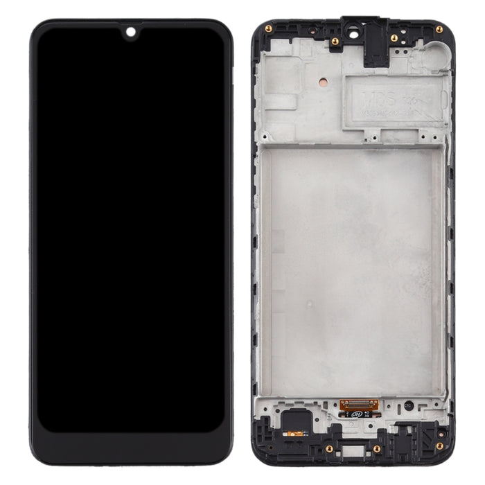 Pantalla LCD de material TFT y ensamblaje completo del digitalizador con marco para Samsung Galaxy M30s