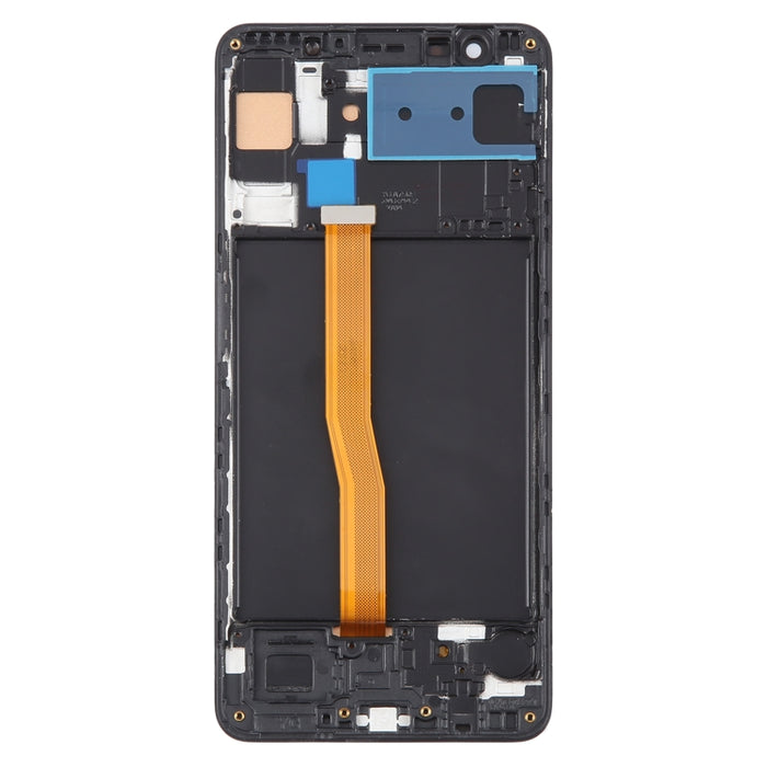 Pantalla LCD de material TFT y ensamblaje completo del digitalizador con marco para Samsung Galaxy A7 (2018) / SM-A750F