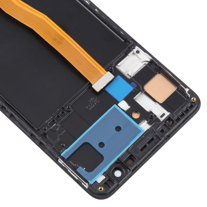 Pantalla LCD de material TFT y ensamblaje completo del digitalizador con marco para Samsung Galaxy A7 (2018) / SM-A750F