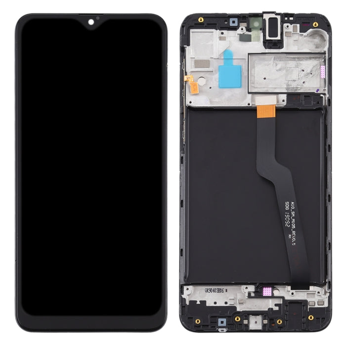 Pantalla LCD y digitalizador de montaje completo con marco para Samsung Galaxy A10 / SM-A105F (versión de tarjeta única)