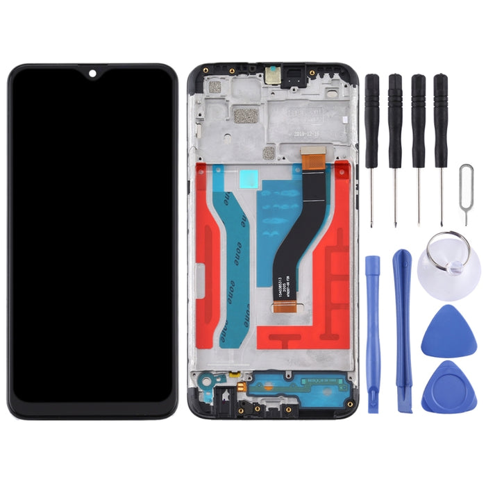 Pantalla LCD y digitalizador de montaje completo con marco para Samsung Galaxy A10s
