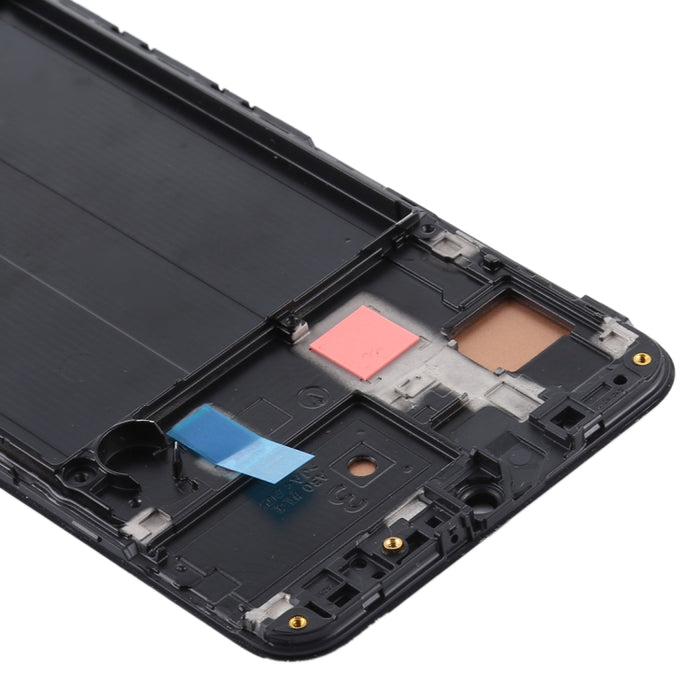 Pantalla LCD de material TFT y ensamblaje completo del digitalizador con marco para Samsung Galaxy A30