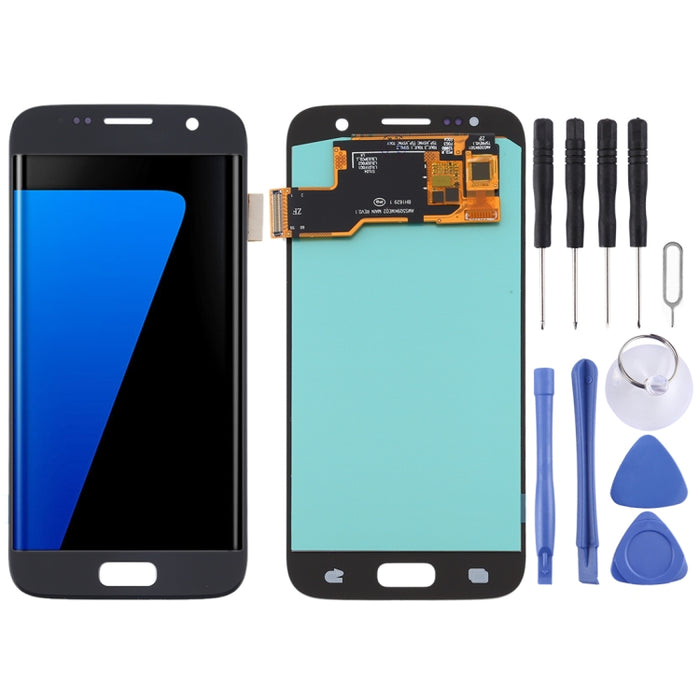 Pantalla LCD de material OLED y ensamblaje completo del digitalizador para Samsung Galaxy S7