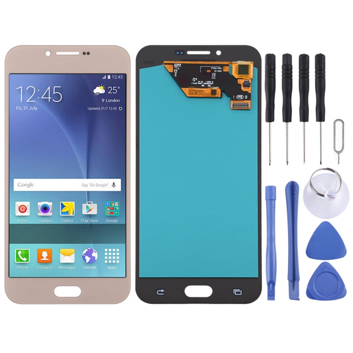 Pantalla LCD de material OLED y ensamblaje completo del digitalizador para Samsung Galaxy A8 (2016) / SM-A810, For Samsung Galaxy A8 (2016)(OLED Material)
