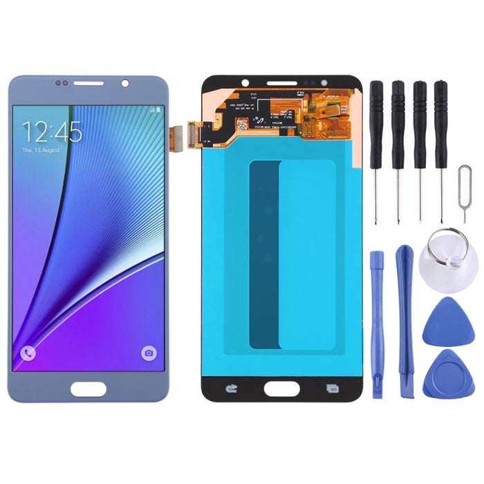 Pantalla LCD de material OLED de 5,5 pulgadas y ensamblaje completo del digitalizador para Samsung Galaxy Note 5