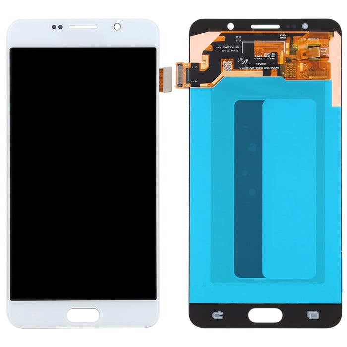 Pantalla LCD de material OLED de 5,5 pulgadas y ensamblaje completo del digitalizador para Samsung Galaxy Note 5