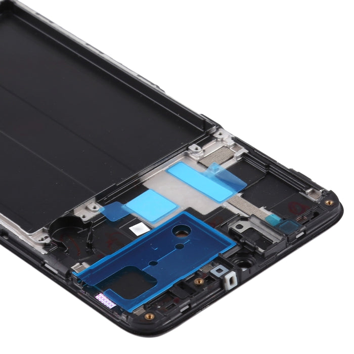 Pantalla LCD de material TFT y ensamblaje completo del digitalizador con marco para Samsung Galaxy A70 (no admite identificación de huellas dactilares)