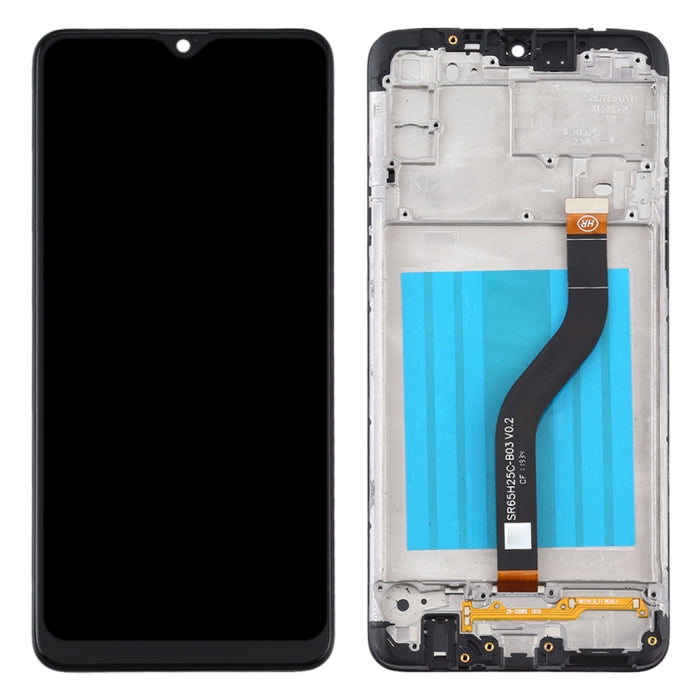 Pantalla LCD y digitalizador de montaje completo con marco para Samsung Galaxy A20s