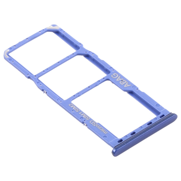 Para Samsung Galaxy A21s Bandeja Tarjeta SIM + Bandeja Tarjeta SIM + Bandeja Tarjeta Micro SD