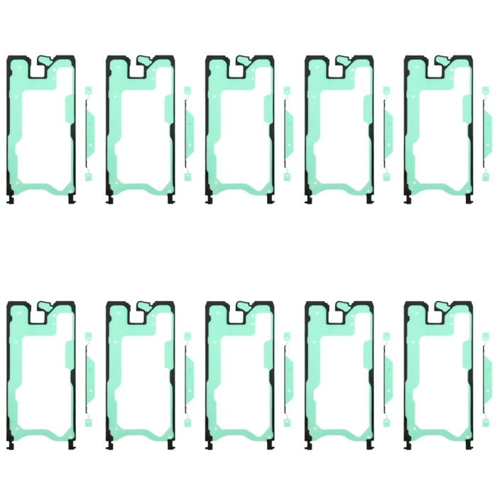 Para Samsung Galaxy Note10+ 10 piezas Adhesivo de carcasa frontal