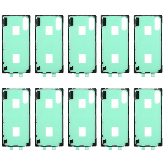 Para Samsung Galaxy Note10+ 10 piezas adhesivo de cubierta trasera