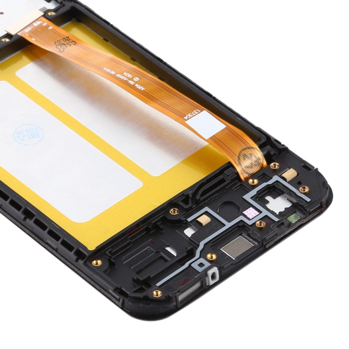 Pantalla LCD de material TFT y ensamblaje completo del digitalizador con marco para Samsung Galaxy A20e