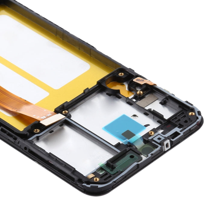 Pantalla LCD de material TFT y ensamblaje completo del digitalizador con marco para Samsung Galaxy A10e