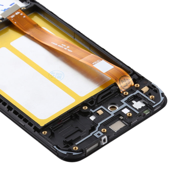 Pantalla LCD de material TFT y ensamblaje completo del digitalizador con marco para Samsung Galaxy A10e