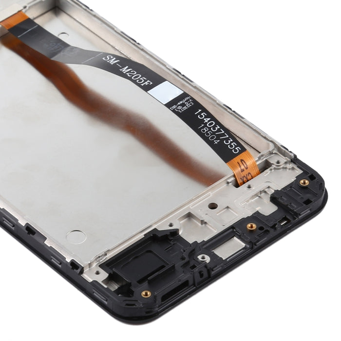 Pantalla LCD de material TFT y ensamblaje completo del digitalizador con marco para Samsung Galaxy M20