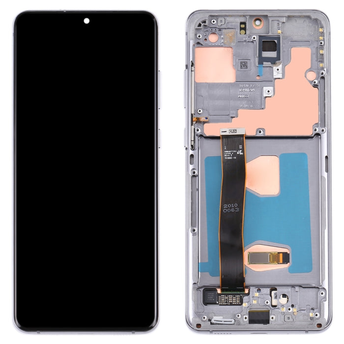 Pantalla LCD Original y Montaje Completo del Digitalizador con Marco para Samsung Galaxy S20 Ultra 4G/S20 Ultra 5G