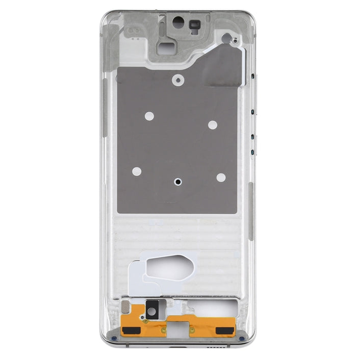 Para Samsung Galaxy S20 Ultra Placa de bisel de marco medio con teclas laterales