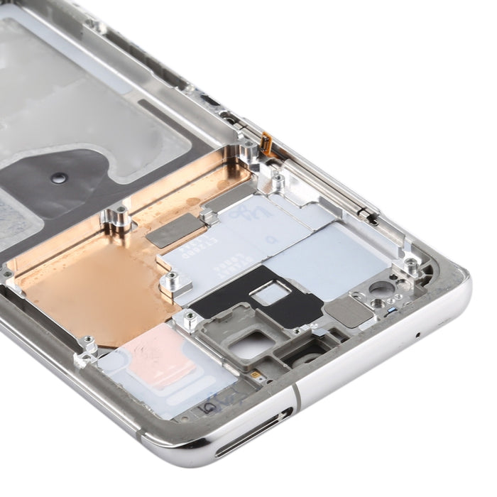 Para Samsung Galaxy S20 Ultra Placa de bisel de marco medio con teclas laterales