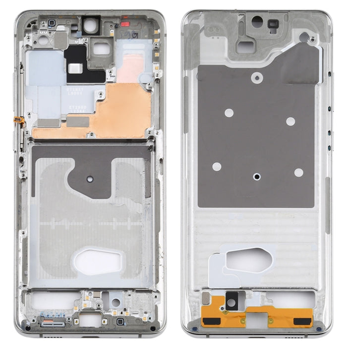 Para Samsung Galaxy S20 Ultra Placa de bisel de marco medio con teclas laterales