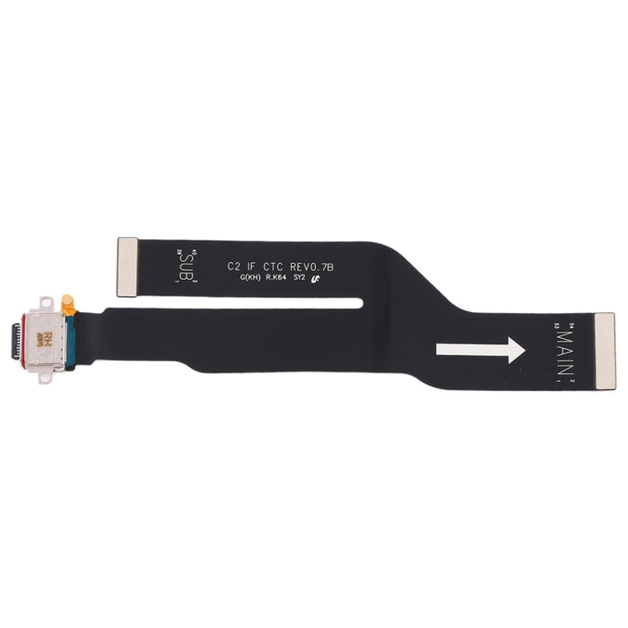Para Samsung Galaxy Note20 Ultra / N986F Cable flexible de puerto de carga