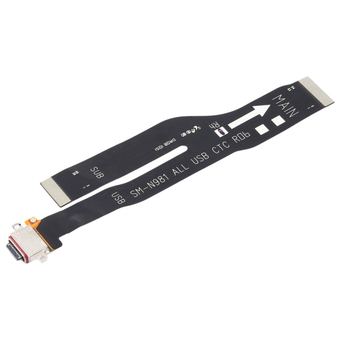 Para Samsung Galaxy Note20 / SM-N980F Cable flexible de puerto de carga original