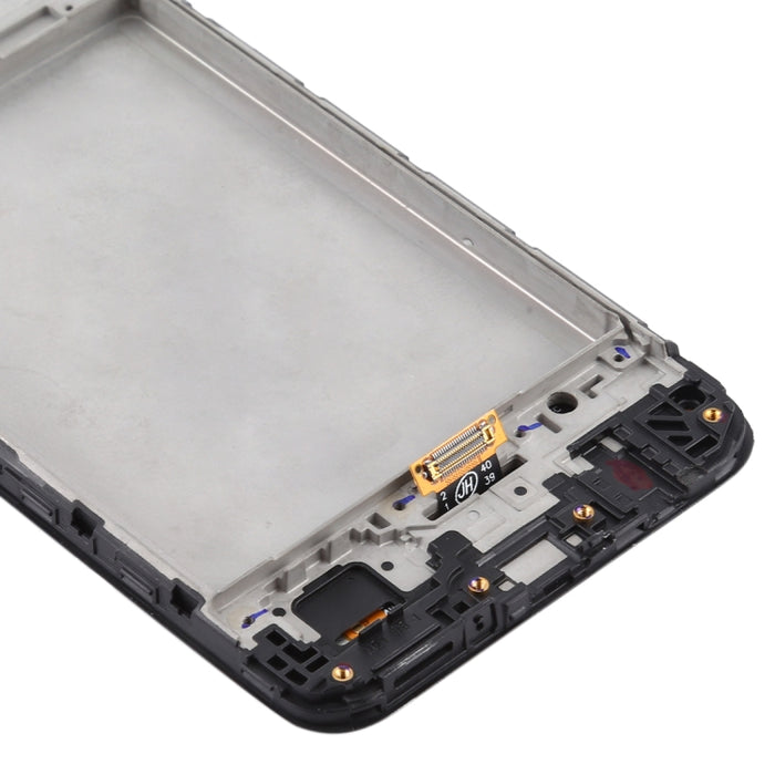 Pantalla LCD de material TFT y ensamblaje completo del digitalizador con marco para Samsung Galaxy M21 / SM-M215