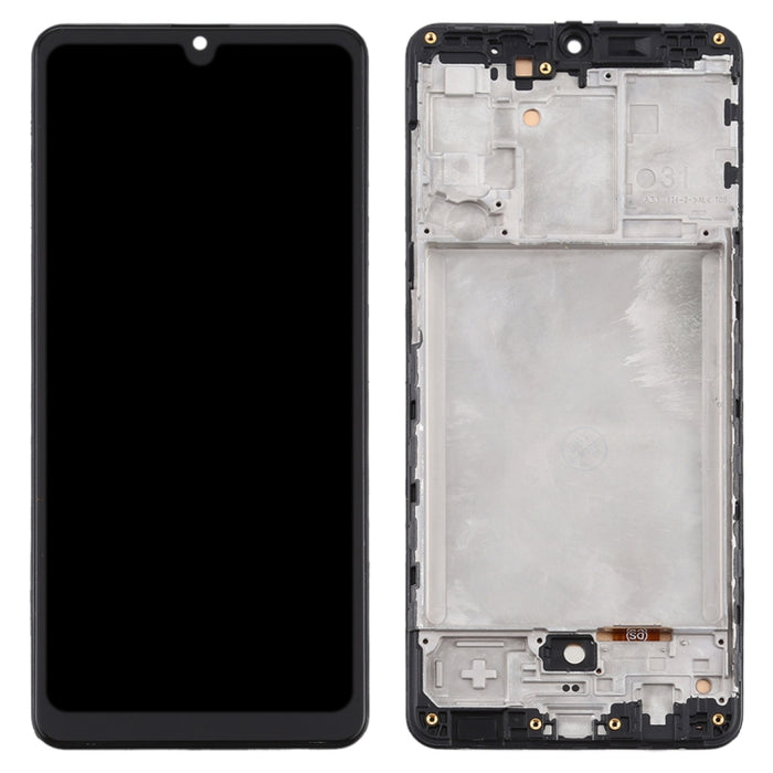 Pantalla LCD de material TFT y ensamblaje completo del digitalizador con marco para Samsung Galaxy A31 / SM-A315