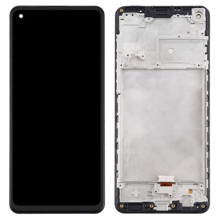 Pantalla LCD y digitalizador de montaje completo con marco para Samsung Galaxy A21s / SM-A217
