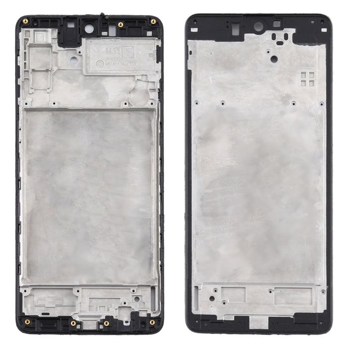 Para Samsung Galaxy M51 Carcasa frontal Marco LCD Placa de bisel