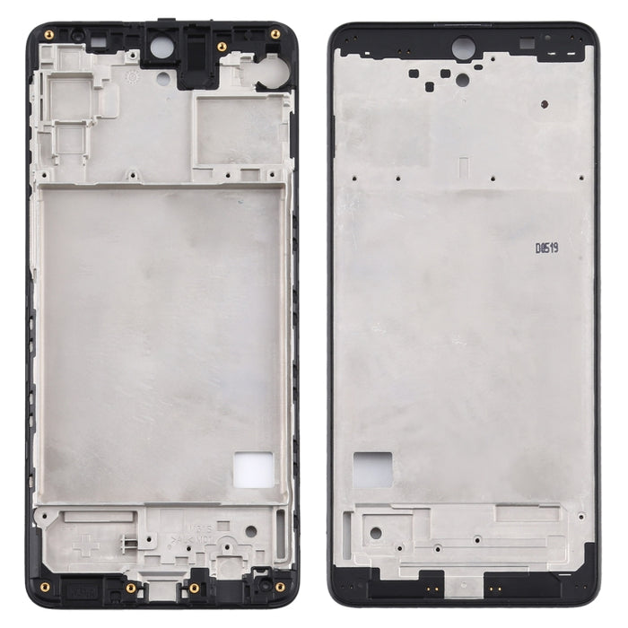 Para Samsung Galaxy M31s Carcasa frontal Marco LCD Placa de bisel