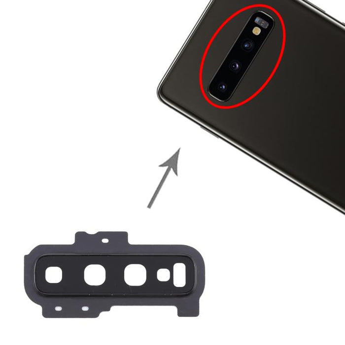 Para Samsung Galaxy S10+ 10 piezas cubierta de lente de cámara