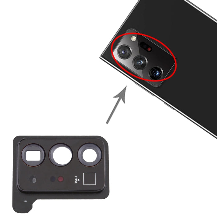 Para Samsung Galaxy Note20 Ultra cubierta de lente de cámara