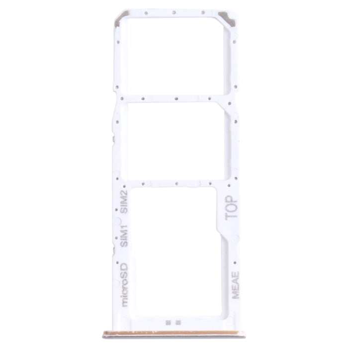 Para Samsung Galaxy M51 SM-M515 Bandeja de tarjeta SIM + Bandeja de tarjeta SIM + Bandeja de tarjeta Micro SD