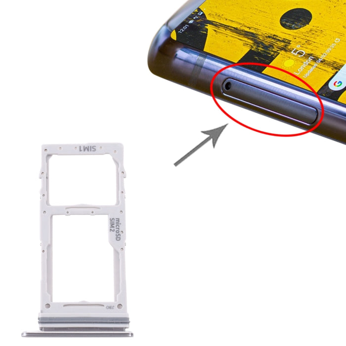Para Samsung Galaxy Note 10 Lite SM-N770 Bandeja de tarjeta SIM + Bandeja de tarjeta SIM / Bandeja de tarjeta Micro SD
