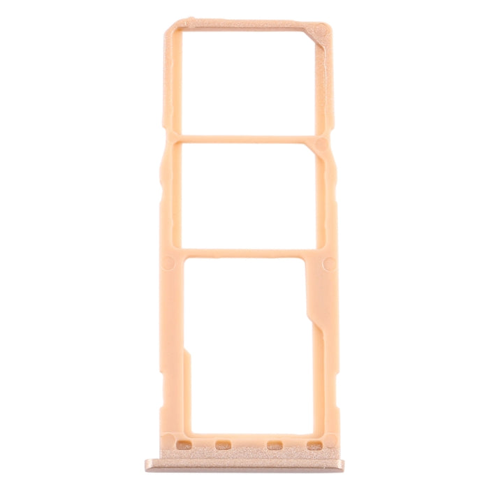 Para Samsung Galaxy M10 SM-M105 Bandeja de tarjeta SIM + Bandeja de tarjeta SIM + Bandeja de tarjeta Micro SD