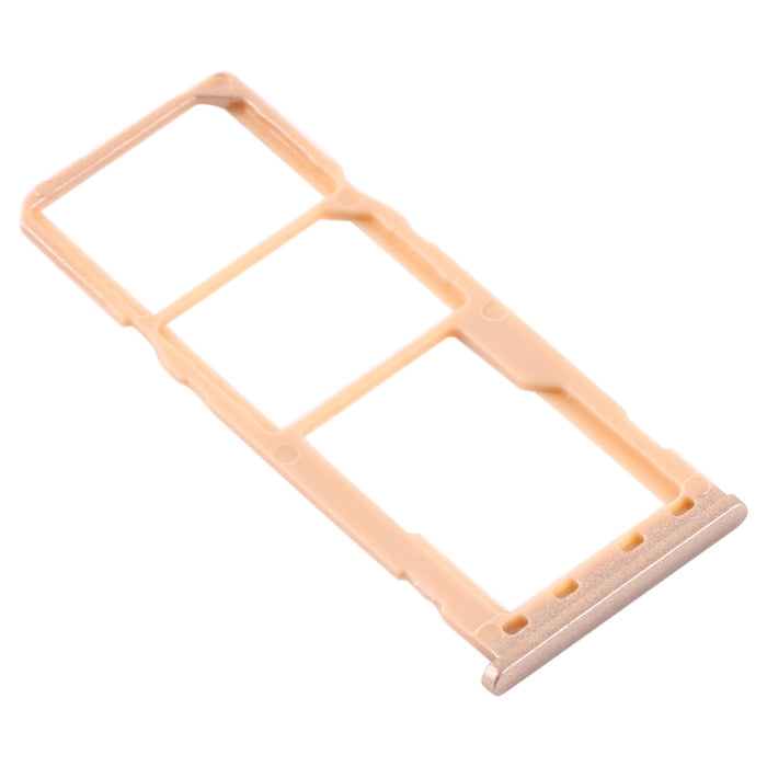 Para Samsung Galaxy M10 SM-M105 Bandeja de tarjeta SIM + Bandeja de tarjeta SIM + Bandeja de tarjeta Micro SD
