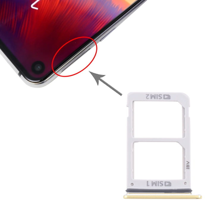 Para Samsung Galaxy A8s / Galaxy A9 Pro 2019 Bandeja Tarjeta SIM + Bandeja Tarjeta SIM