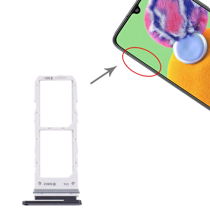 Para Samsung Galaxy A90 5G SM-A908 Bandeja de tarjeta SIM + Bandeja de tarjeta SIM