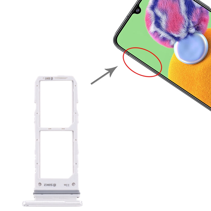 Para Samsung Galaxy A90 5G SM-A908 Bandeja de tarjeta SIM + Bandeja de tarjeta SIM