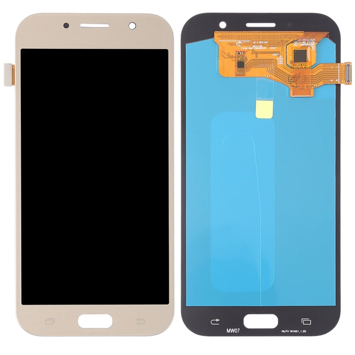 Pantalla LCD y ensamblaje completo del digitalizador (material OLED) para Galaxy A7 (2017), A720F, A720F/DS