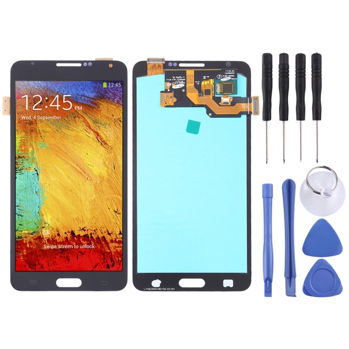 Pantalla LCD y ensamblaje completo del digitalizador (material OLED) para Galaxy Note 3, N9000 (3G), N9005 (3G/LTE)