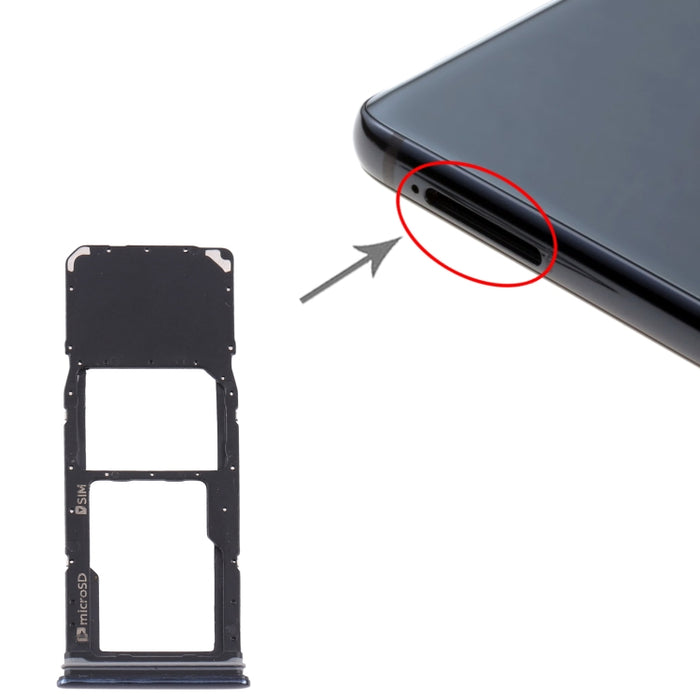 Para Samsung Galaxy A9 (2018) SM-A920 Bandeja Tarjeta SIM + Bandeja Tarjeta Micro SD
