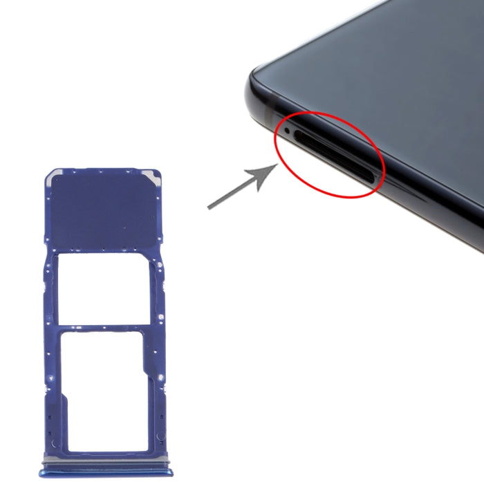 Para Samsung Galaxy A9 (2018) SM-A920 Bandeja Tarjeta SIM + Bandeja Tarjeta Micro SD