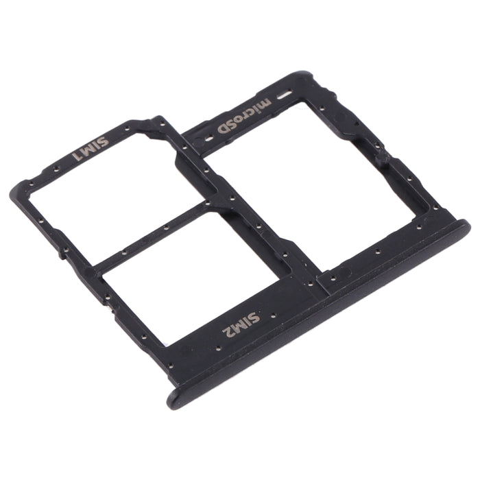 Para Samsung Galaxy A01 Core SM-A013 Bandeja de tarjeta SIM + Bandeja de tarjeta SIM + Bandeja de tarjeta Micro SD