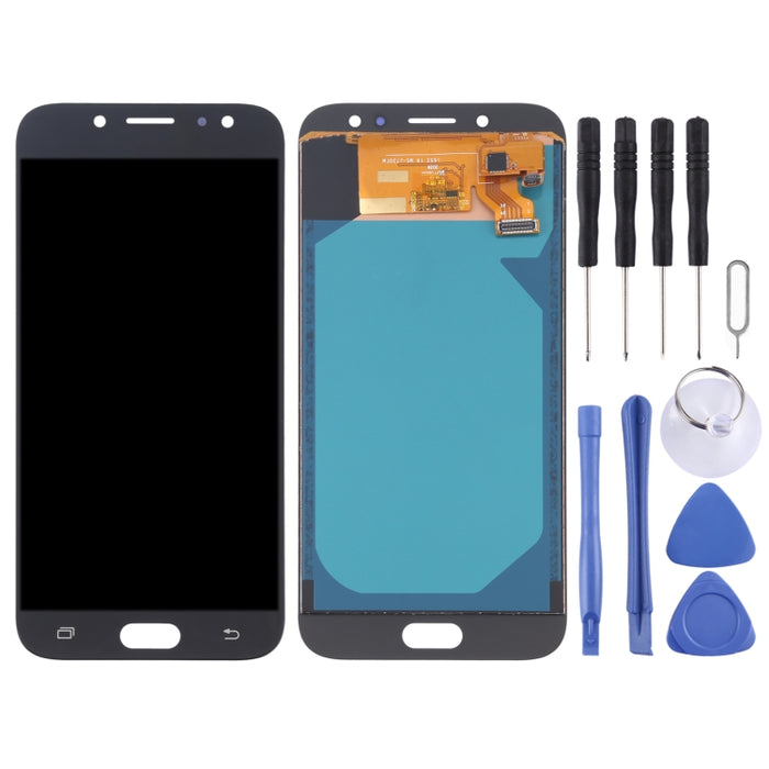 Pantalla LCD de material TFT y ensamblaje completo del digitalizador para Galaxy J7 (2017) / J7 Pro / J730F/DS, J730FM/DS, AT&T