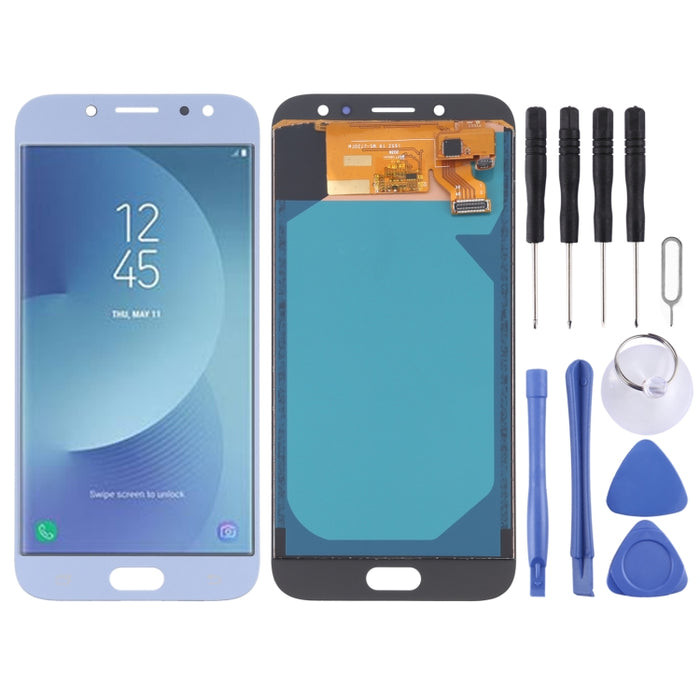 Pantalla LCD de material TFT y ensamblaje completo del digitalizador para Galaxy J7 (2017) / J7 Pro / J730F/DS, J730FM/DS, AT&T